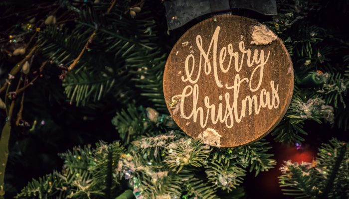 merry christmas sign